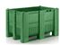 Caisse-palette plastique monobloc 800 x 1200 VERT mm - CPP812/CB1/V