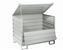 Caisse tôlée 800 x 1200 mm avec couvercle et demi porte - MANU9A
