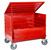 Chariot tôlé 800 x 1200 mm avec couvercle et demi porte - MANU9W