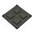 Couvercle renforcé en plastique pour caisse 1200x1200 mm - COUV1212/1060/R