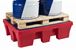 Bac de rétention plastique 2 fûts - BRLP240P