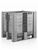 Caisse-palette monobloc 1000x1200 grand volume - CPP1012/CB3/1000/G