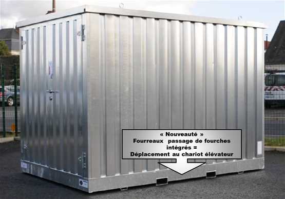 Module de stockage extérieur / 2 ML - MSRA2G-PP-BG