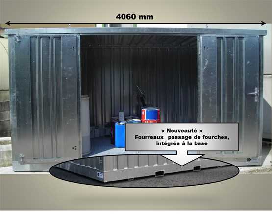 Module de stockage extérieur  / 4 ML