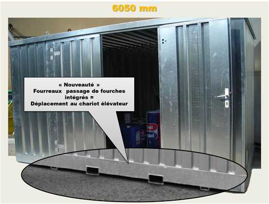 Module de stockage extérieur / 6 ML