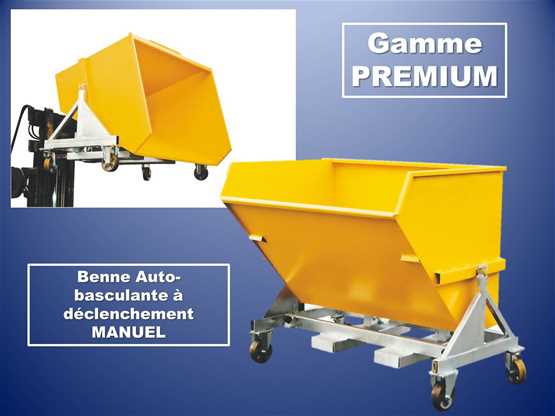 Bennes Autobasculantes Manuelle Gamme PREMIUM