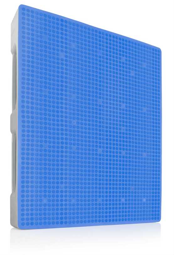 Palette plastique plancher lisse