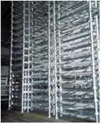 Stockage de tubes PVC